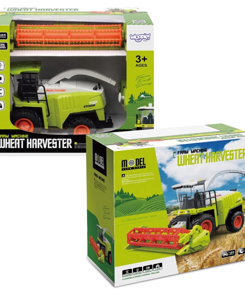 Lastele mõeldud kombain liikuvate osadega