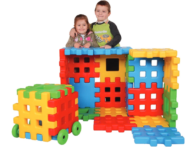 Harivad ehitusklotsid lastele mängimiseks