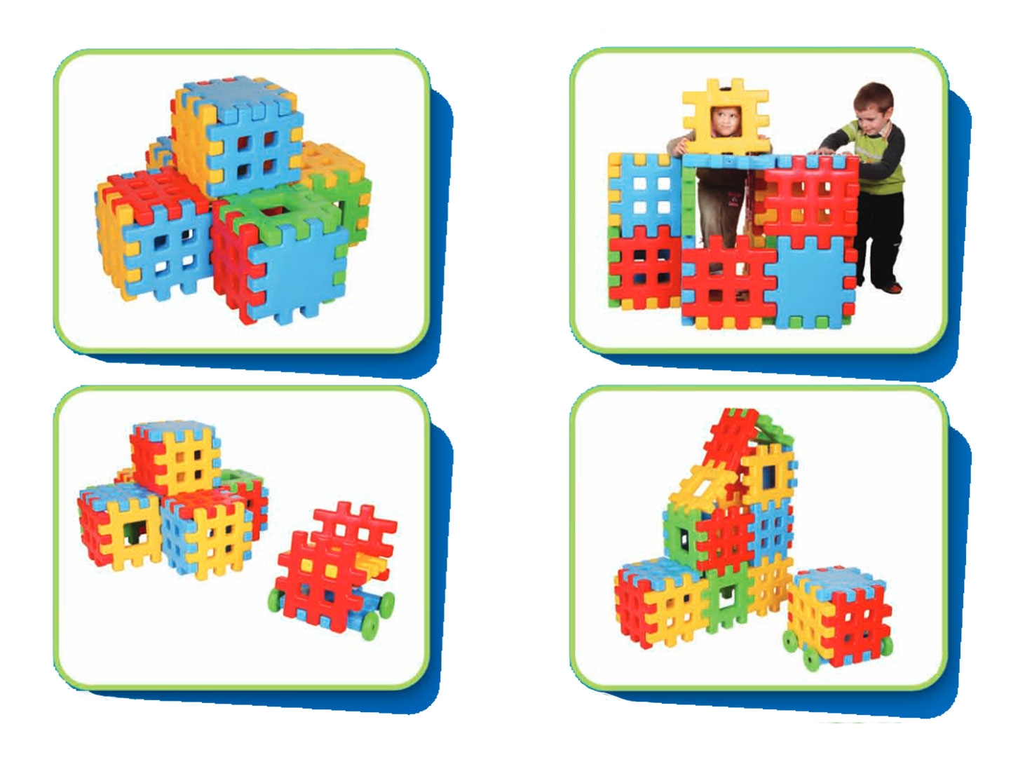 Lastele mõeldud loovust arendavad klotsid