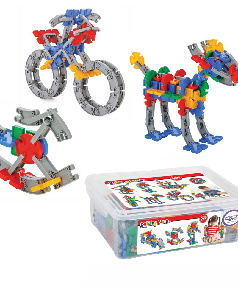 Loomingulised ehitusklotsid lastele mängimiseks