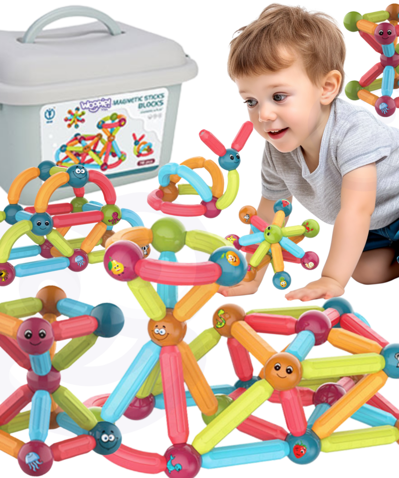 Magnetilised Harivad Ehitusklotsid lastele