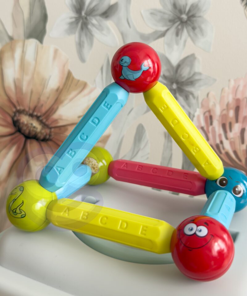 Värvilised ja ohutud magnetklotsid