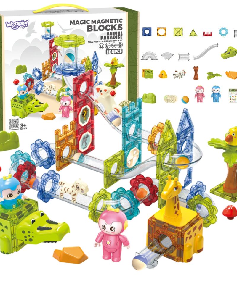 Magnetilised ehitusklotsid mängimiseks