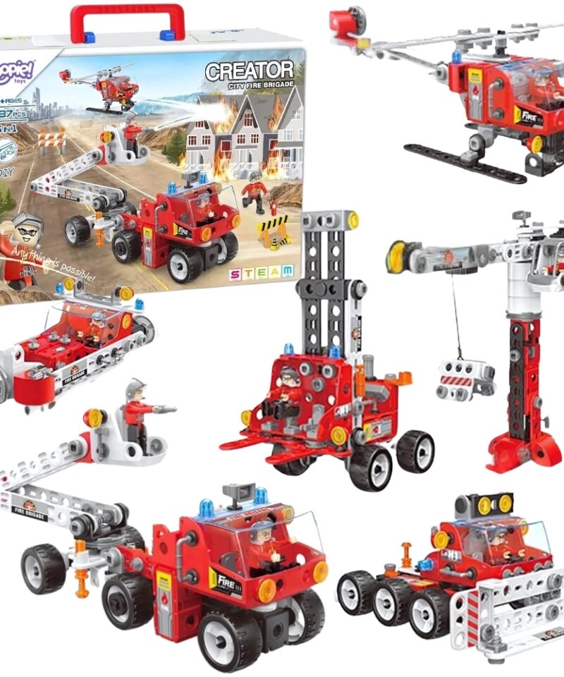 Konstruktorikomplekt Tuletõrje Sõidukid pilt