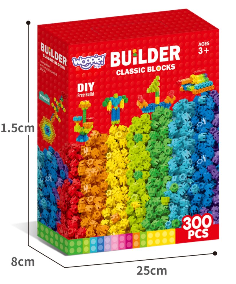 Klotsikomplekt 300 elemendiga