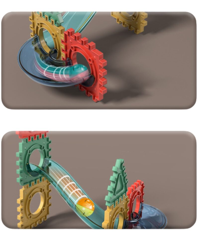 Värvilised rajadetailid konstruktoris