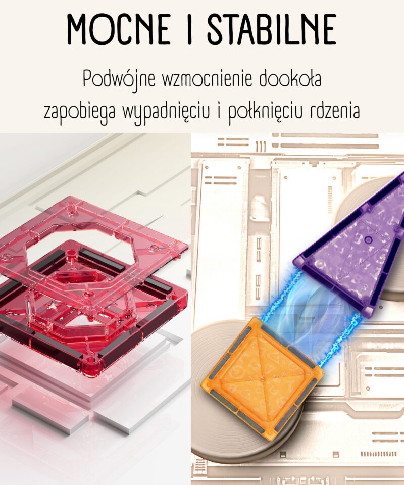 Rikkalik 110-osaline magnetklotside komplekt