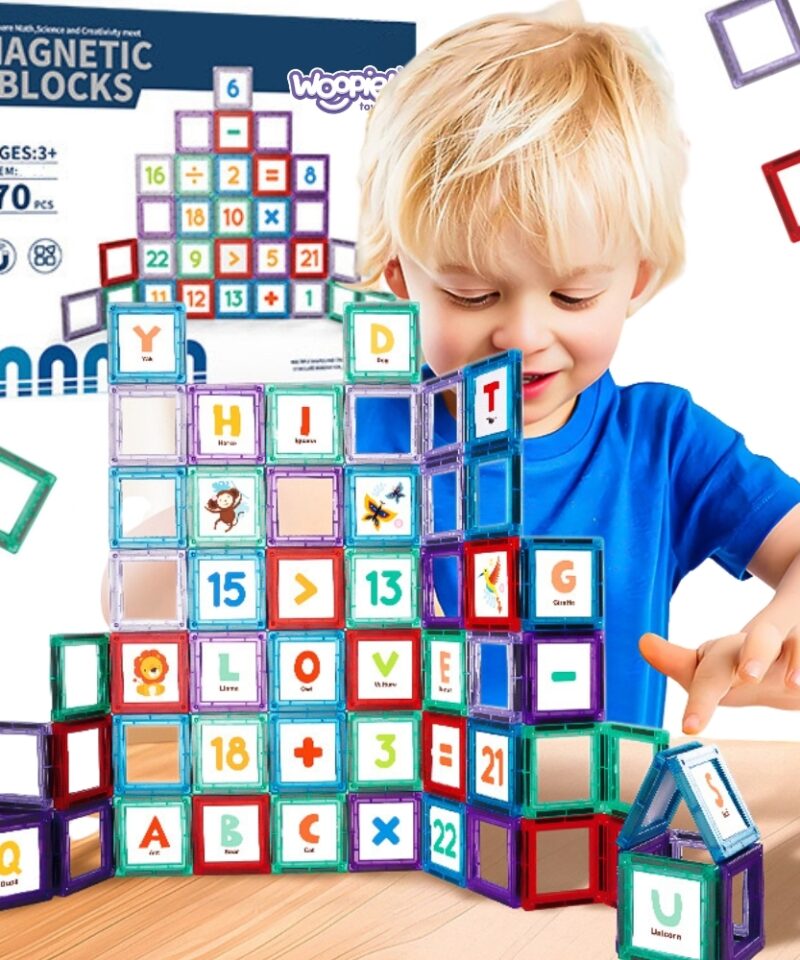 Magnetilised 3D klotsid laste loovuseks