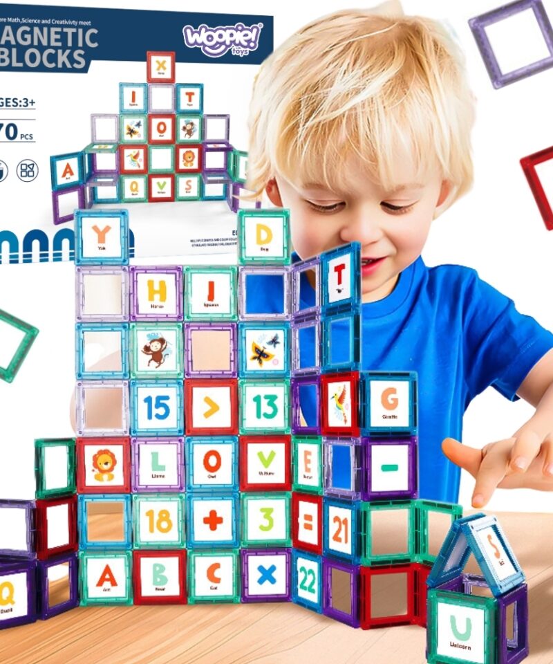 Magnetilised klotsid loovuse arendamiseks