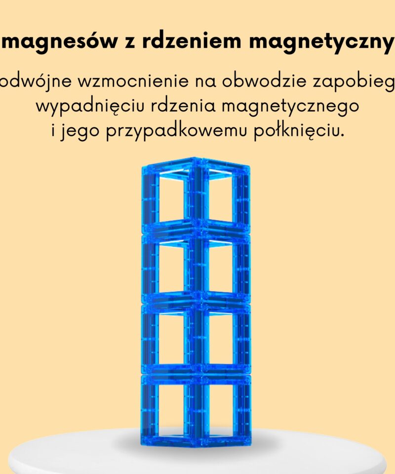 Värvilised magnetilised klotsid