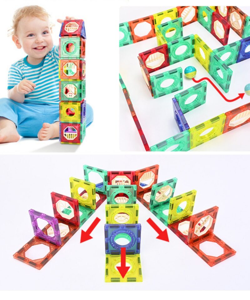 126-osaline magnetiline komplekt