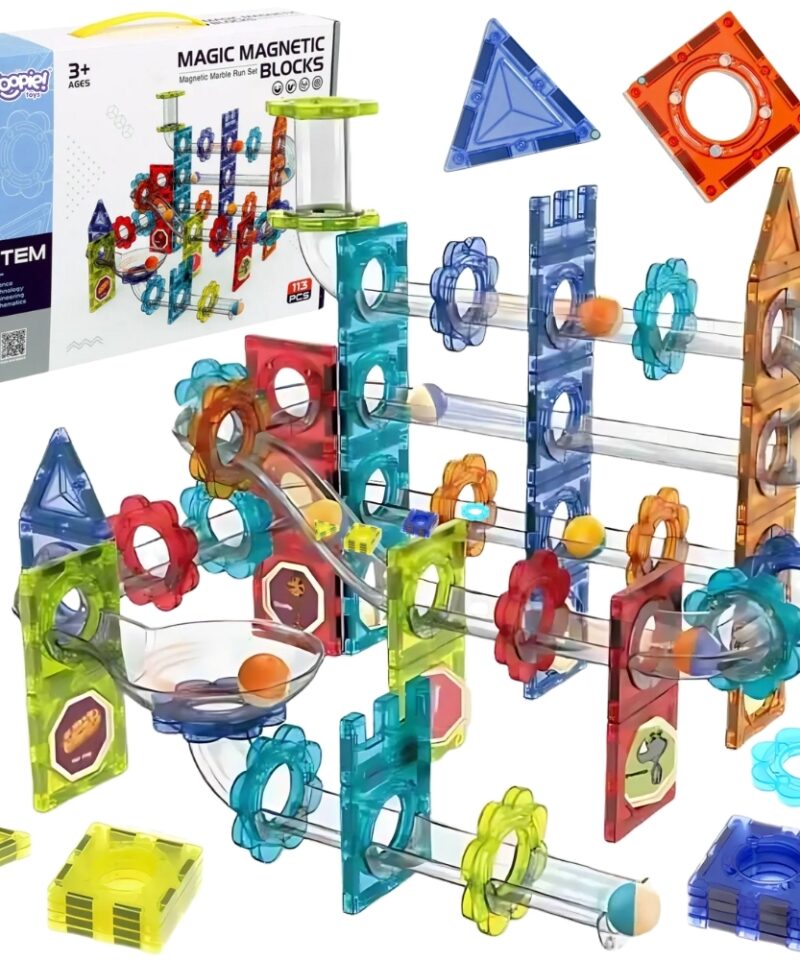 Magnetilised 3D Konstruktorklotsid pakendis