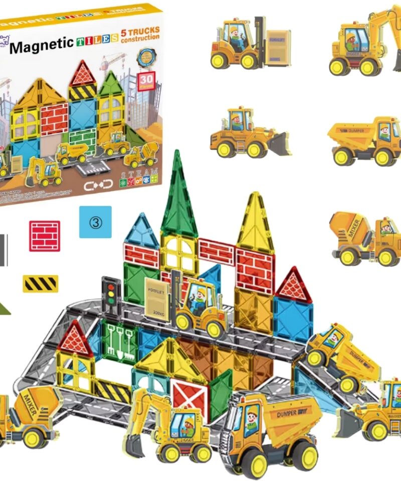 Magnetklotside komplekt lastele