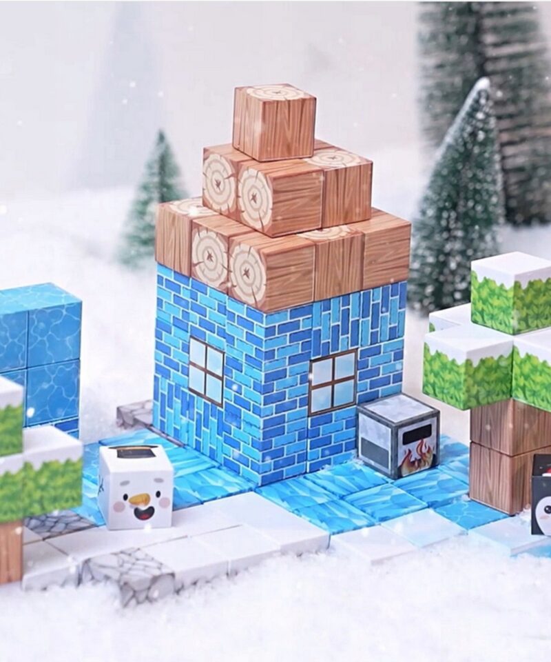 Talveteemalised klotsid lastele