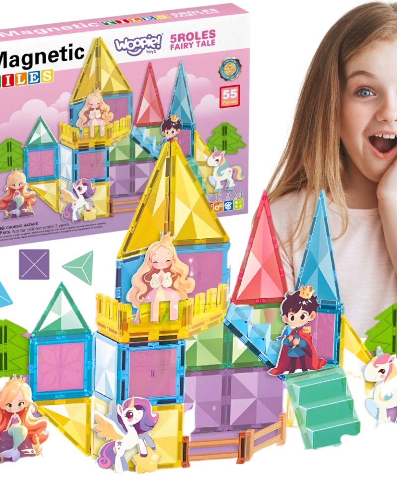 Magnetilised ehitusklotsid lastele mängimiseks