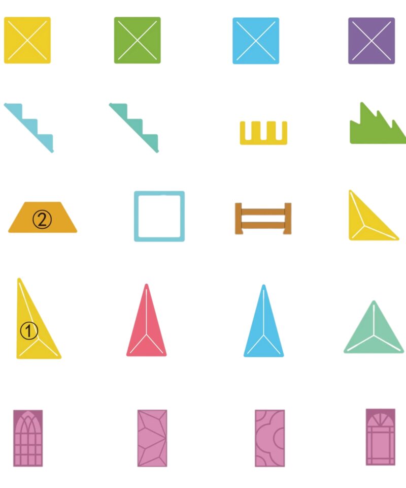 Kvaliteetsed ja vastupidavad magnetilised klotsid