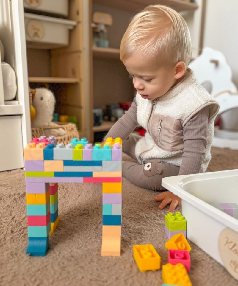 Ohutud ja pehmed klotsid lastele