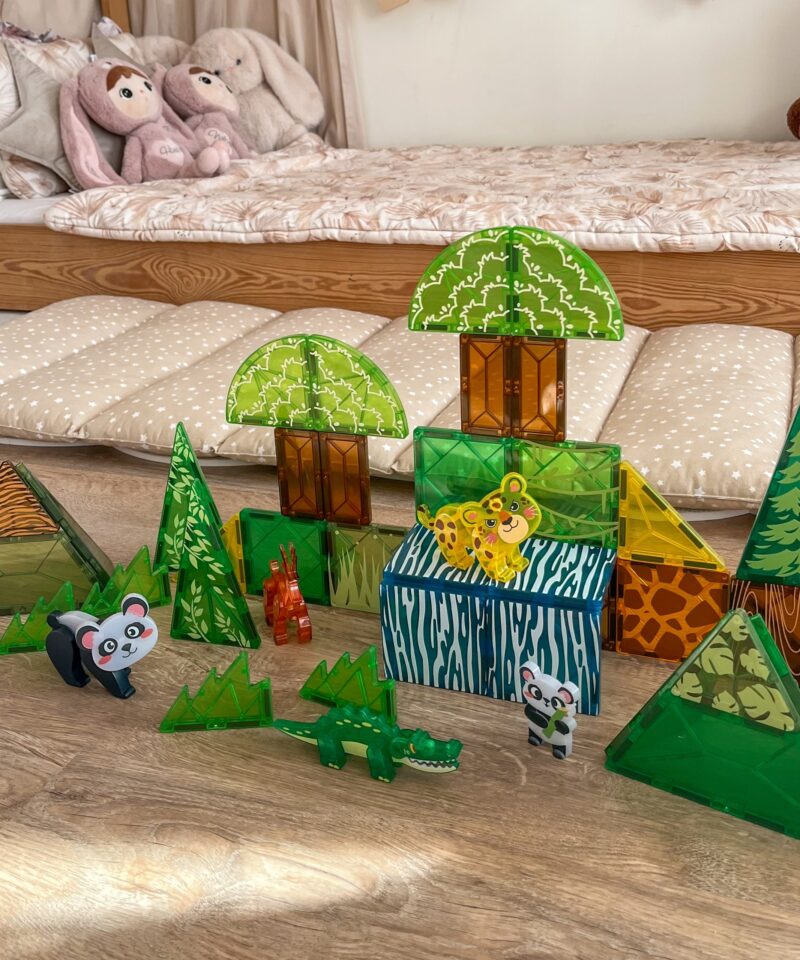 Haruldaste loomade temaatikaga klotsid