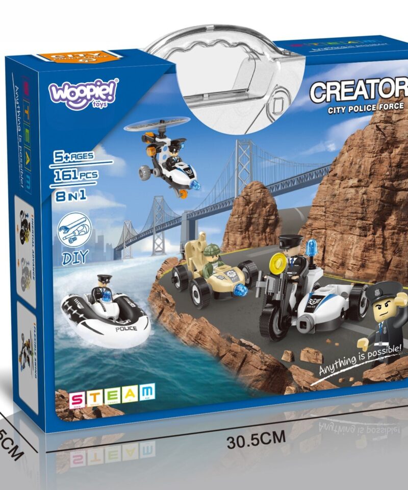 Hariv mänguasi politsei teemal