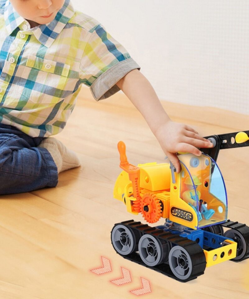 Lastele mõeldud ehitusmasinate mängukomplekt