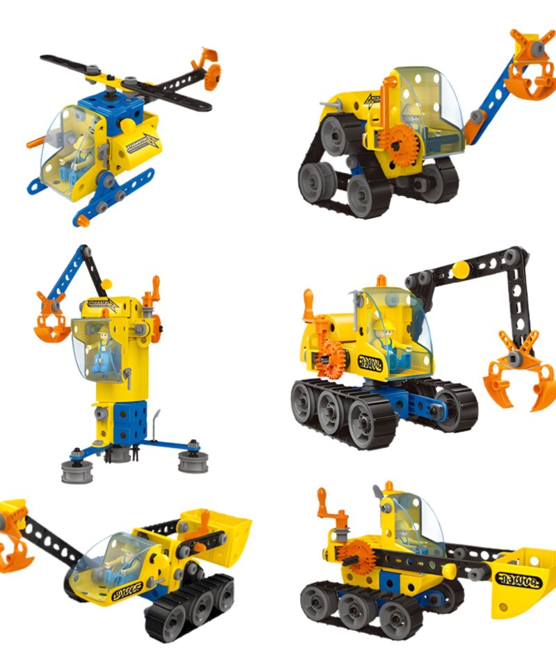 Lõbus ja õpetlik ehituskomplekt lastele