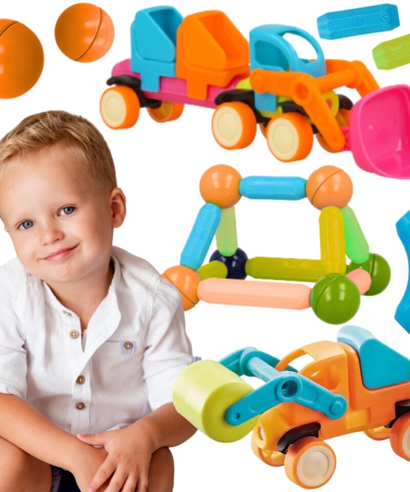 Magnetilised klotsid lastele ehitamiseks