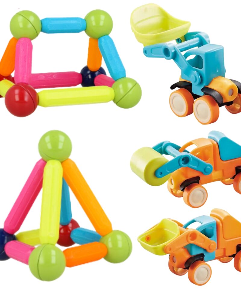 Lastele sobivad magnetilised ehitusklotsid