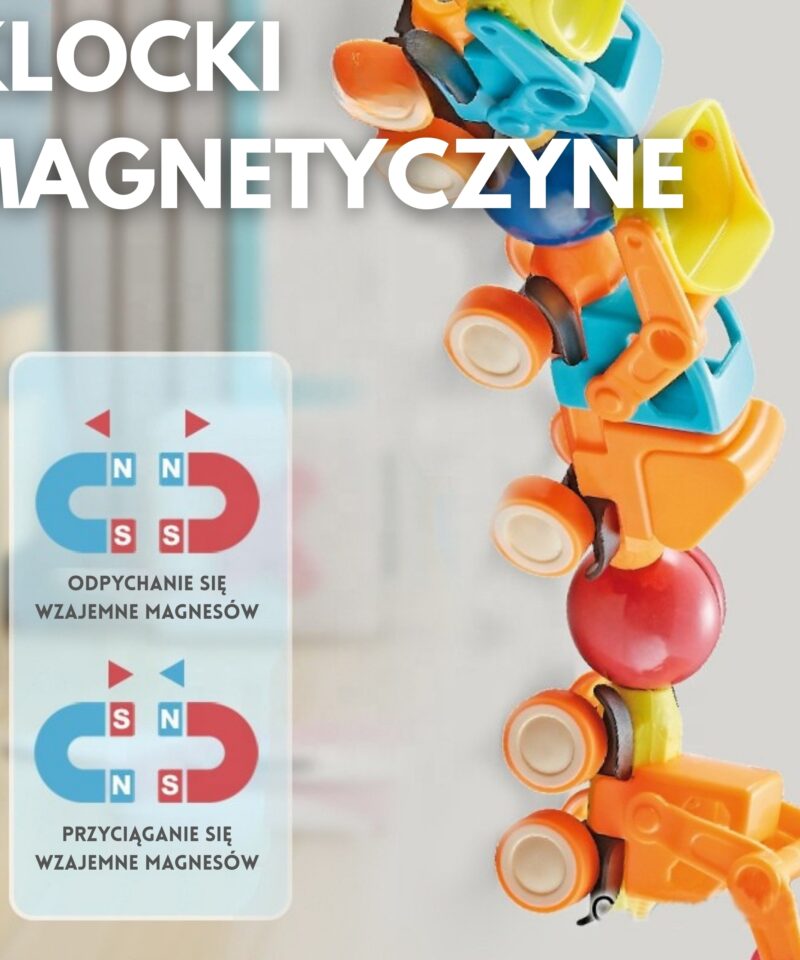Lastele sobivad magnetilised ehitusklotsid