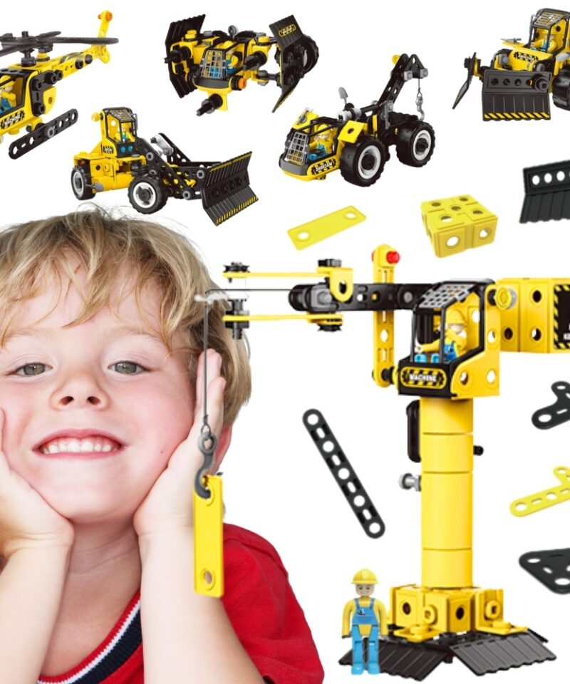 Ehitusmasinate Konstruktorkomplekt Lastele pilt