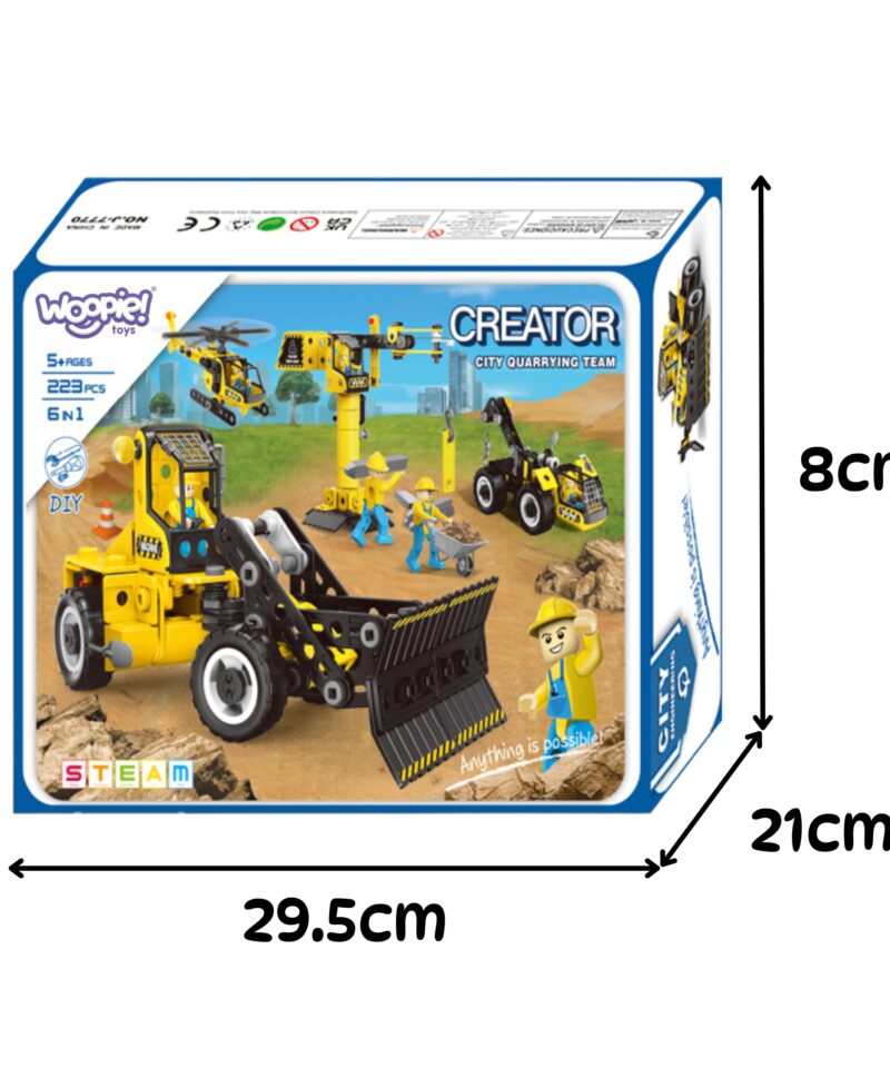 Realistlikud ehitusmasina mudelid