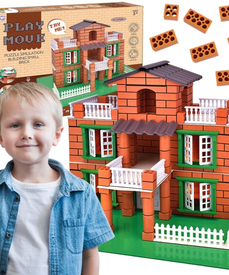 Ehituskomplekt Villaga, 357 osa detailid