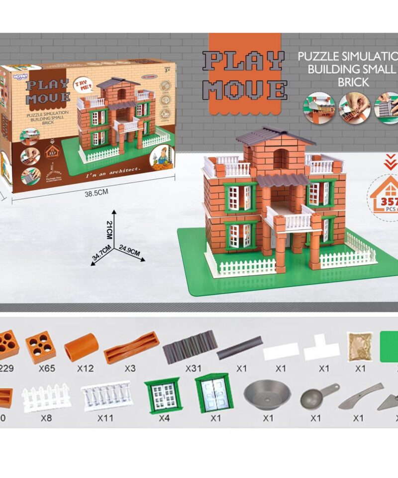 Suur villamudel koos rõdudega