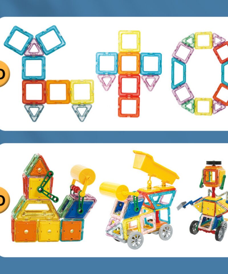 Loovust arendavad magnetklotsid