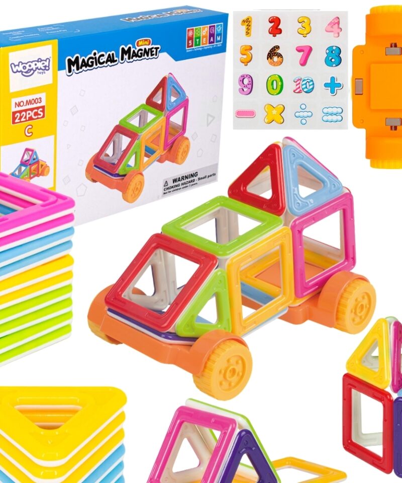 Magnetilised klotsid väikestele ehitajatele