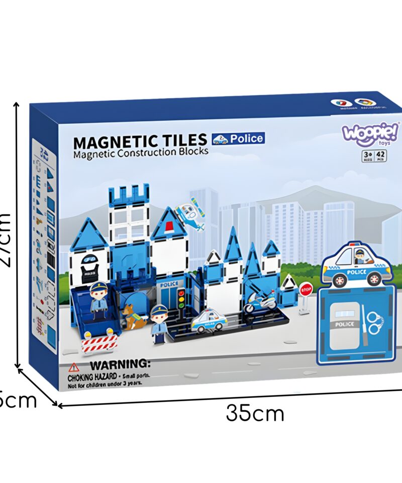 Lastele turvaline magnetklotside komplekt