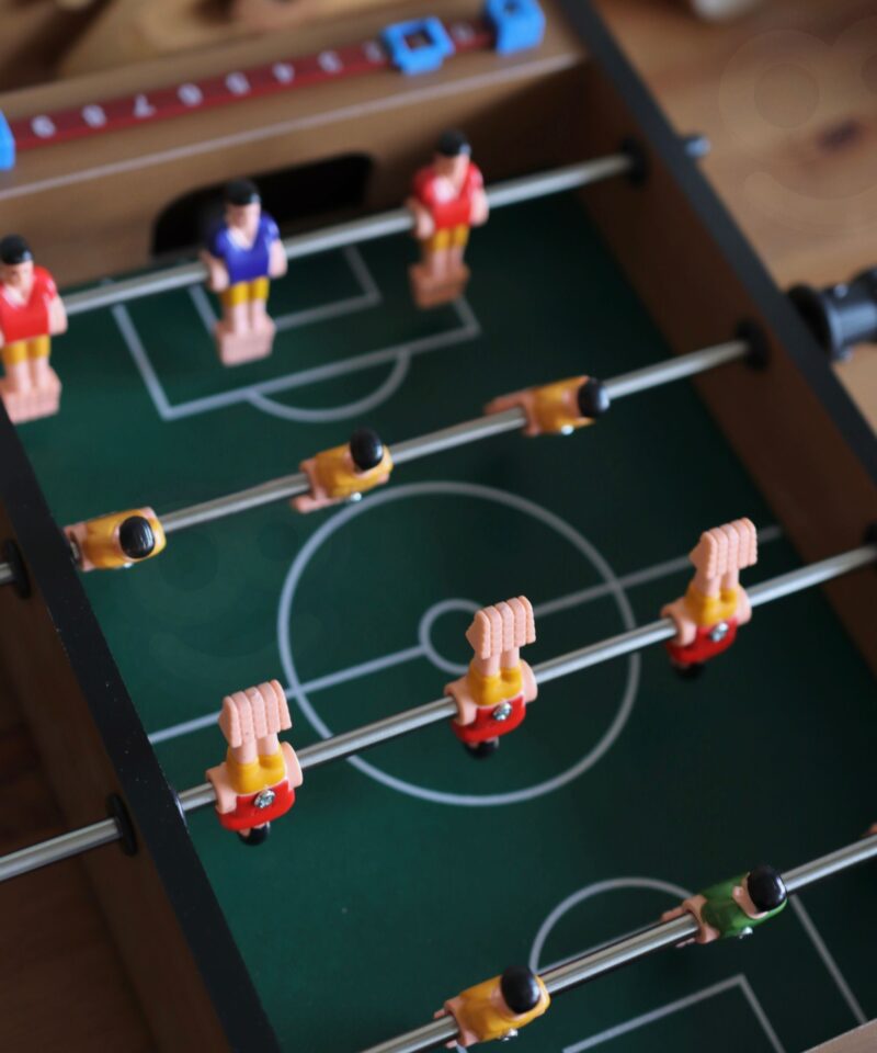 Kompaktne lauajalgpalli laud lastele