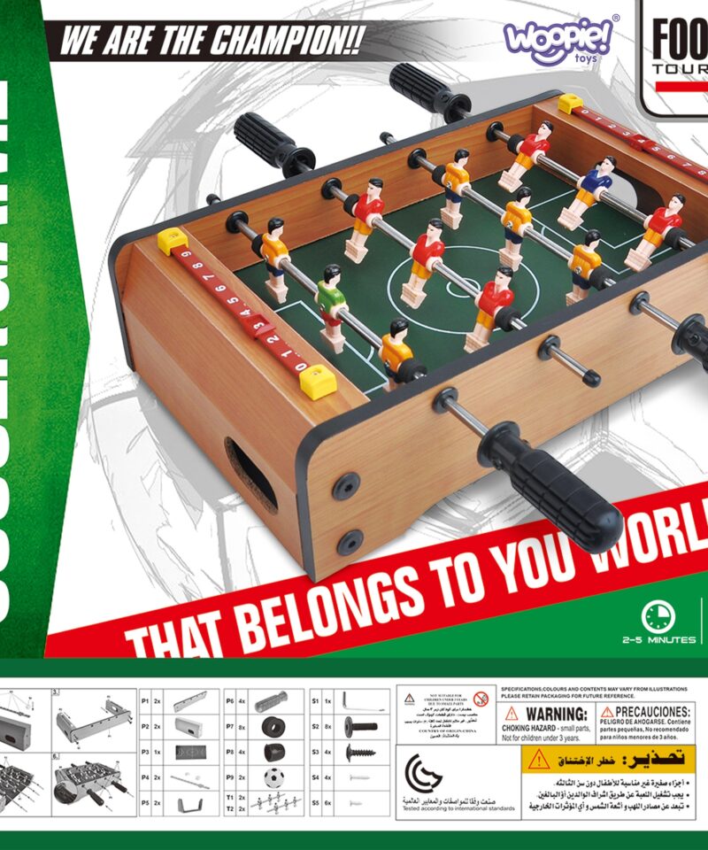 Kerge ja kaasaskantav lauajalgpall lastele