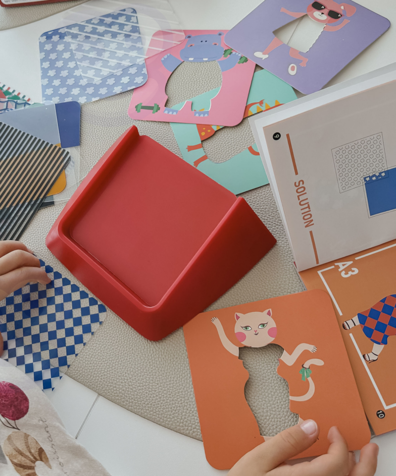 Hariv mäng värvide ja mustrite õppimiseks