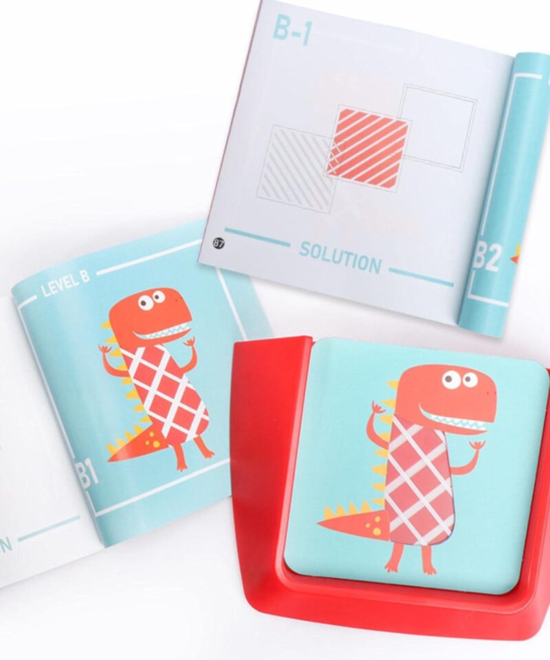 Loovusmäng koos šabloonide ja mustrikaartidega