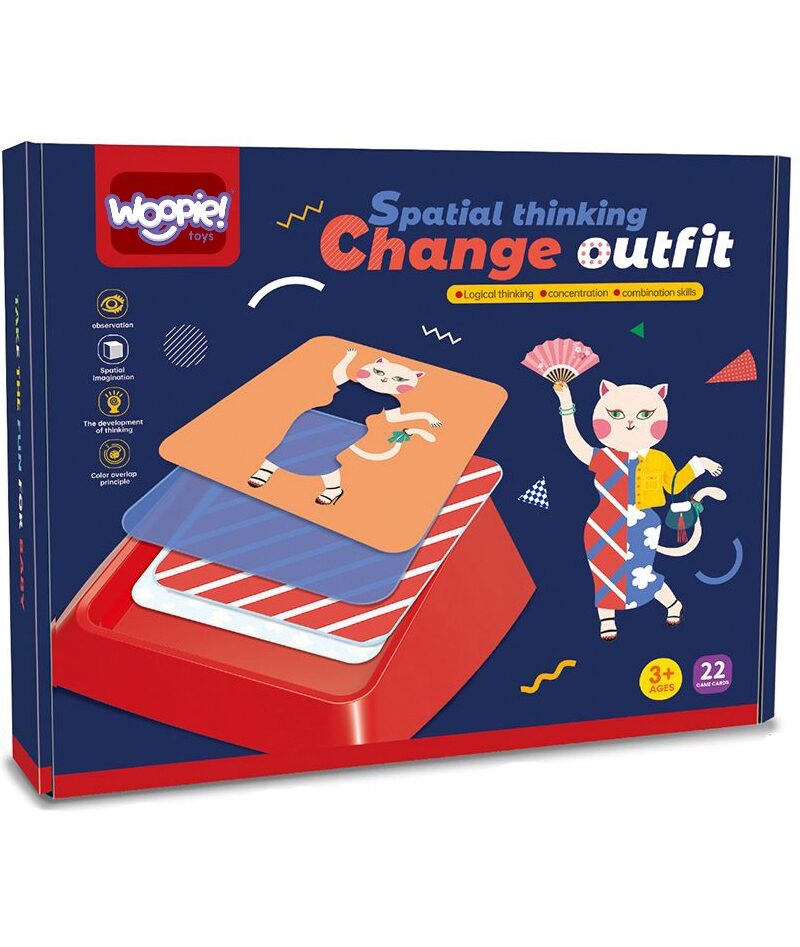 Loovusmäng koos šabloonide ja mustrikaartidega