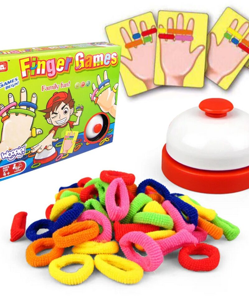 Värviliste kummidega osavusmäng lastele