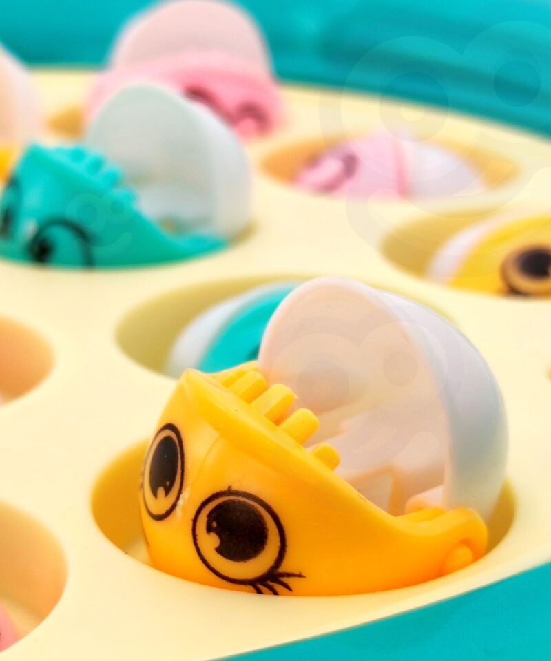 Kalapüügimäng värviliste kaladega