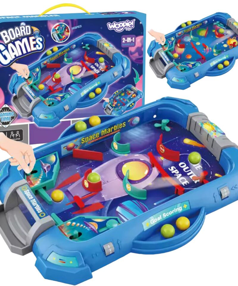 Kosmoseteemaline osavusmäng lastele mängulaual