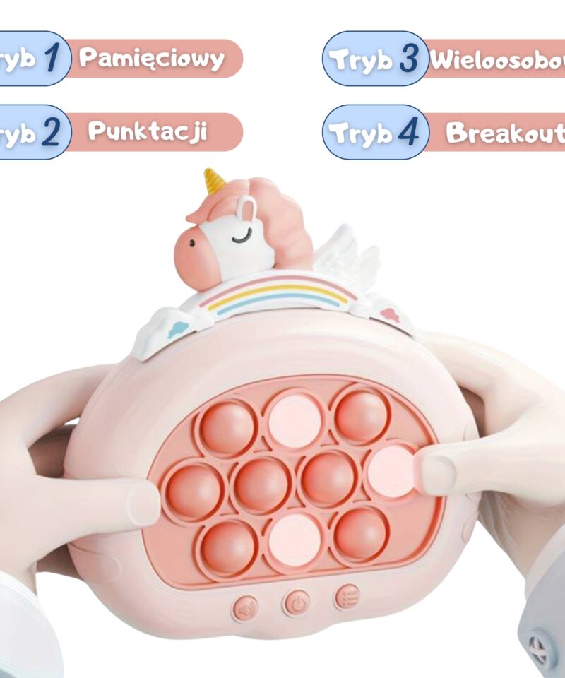 Ükssarviku mänguasi valgusefektidega