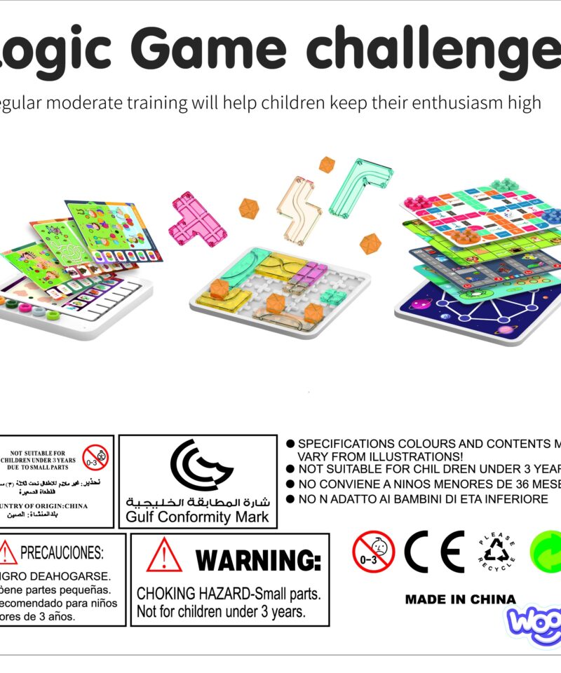 Kompaktne ja kaasaskantav mängukomplekt