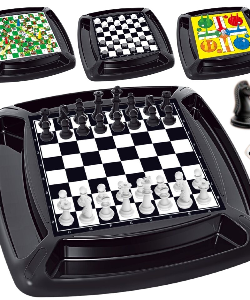 Lauamängude Komplekt 4-ühes mängulauad