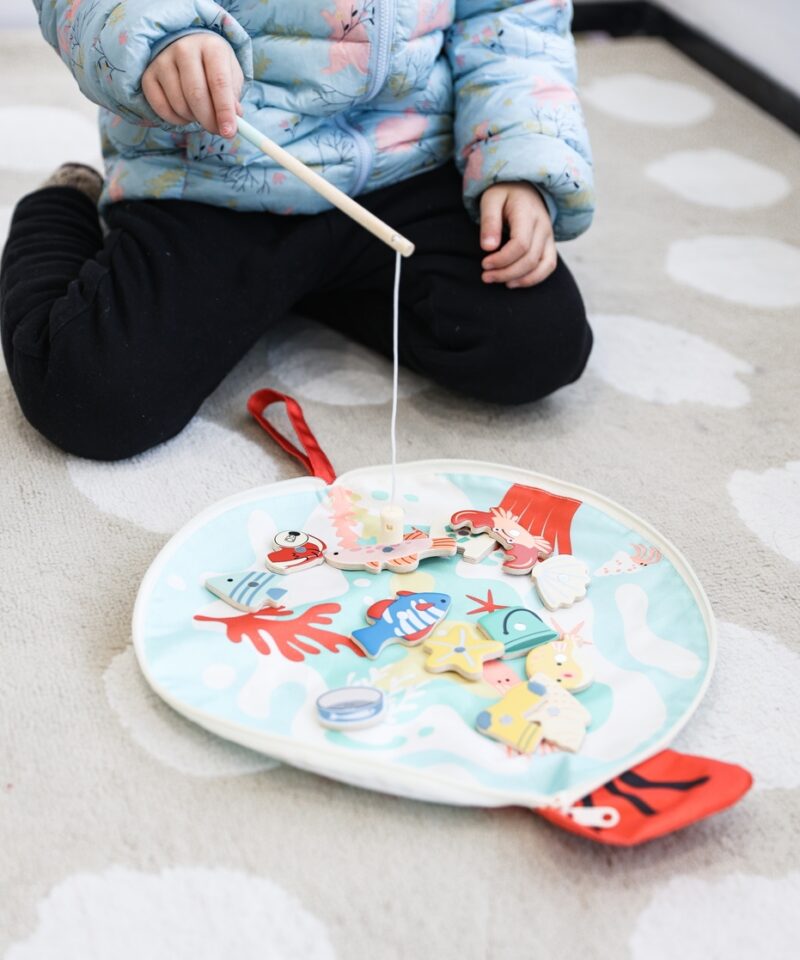 Kalapüügimäng arendab laste motoorseid oskusi