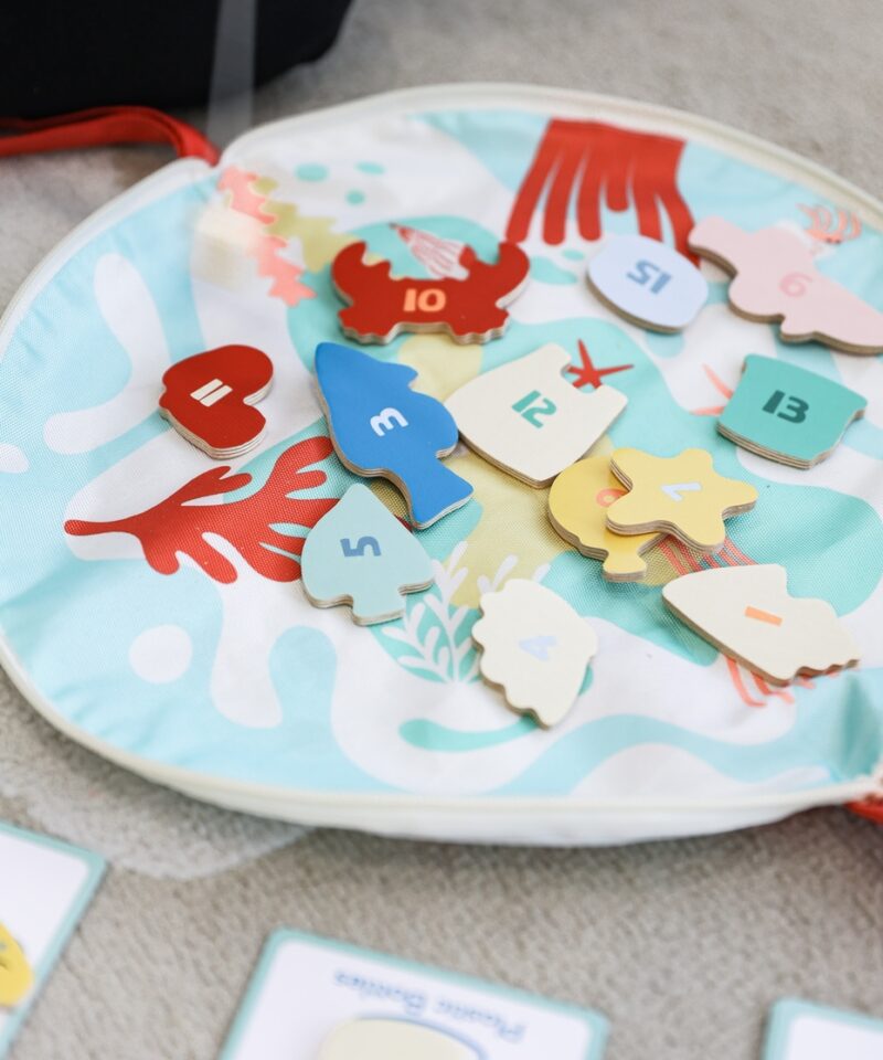 Lastele mõeldud hariv kalapüügimäng