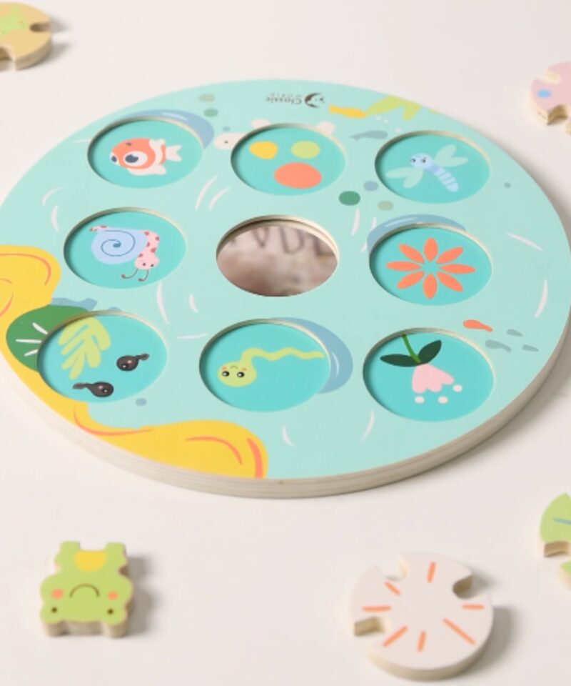 Ohutu ja looduslik puidust mäng