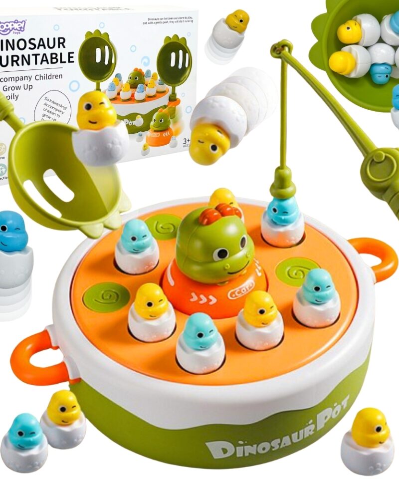 Lõbus Dinojaht Mängukomplekt püüdmismänguga